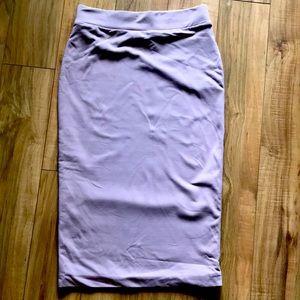 Pink Babaton pencil skirt size xs